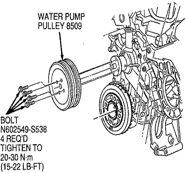 f-150 Water Pump Diagram