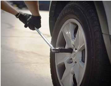 stuck lug nut
