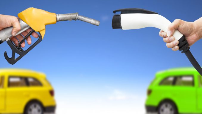 gas and electric cars