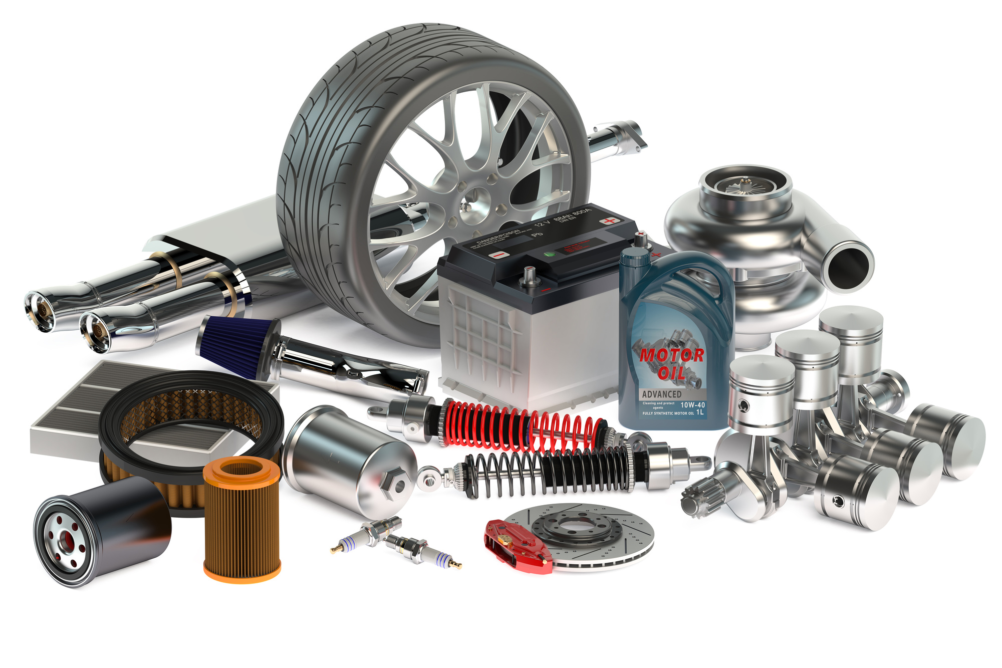 Ordering auto parts online