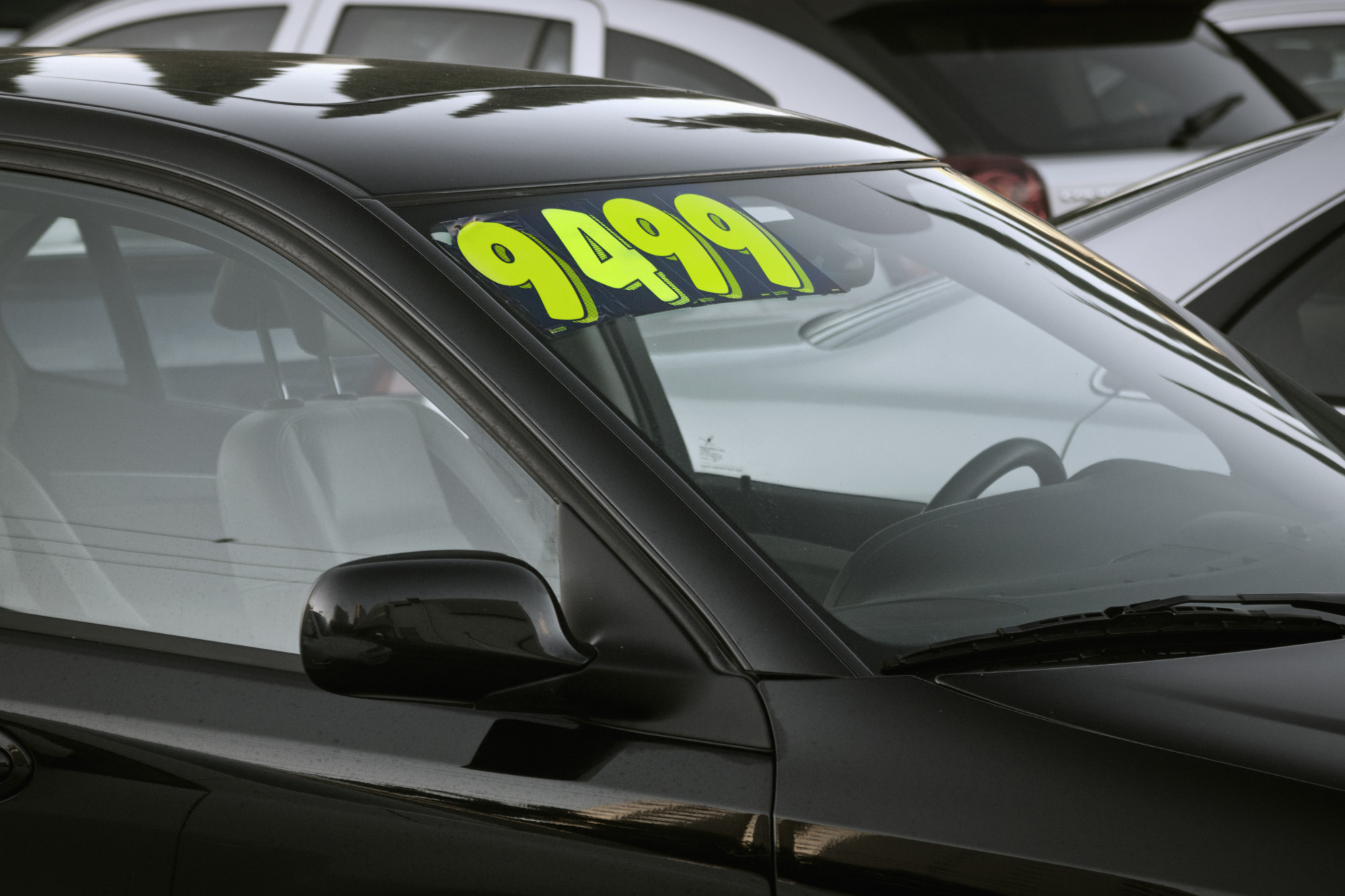 used car for sale at dealership