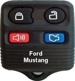 thumbnail image 2 of 1998-2005 Ford Mustang Key Fob Remote (CWTWB1U331, 2S4T-15K601-AA 2 of 11
